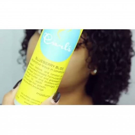 Introducing the NEW Addition! CURLS Blueberry Bliss Reparative Leave in Conditioner! | CURLS