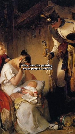 Why this 1838 painting breaks everyone’s heart 💔 #history #art