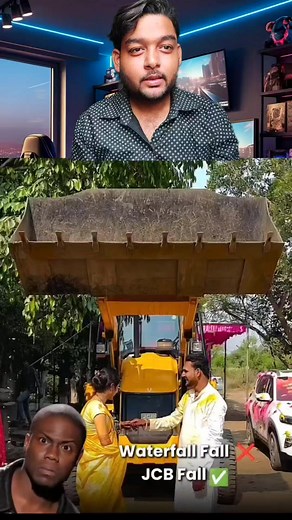 7.7K views · 62 reactions | JCB FALL  #memes #comedy #funnyvideos #memesfunny | धाकड़ Gaming | Facebook