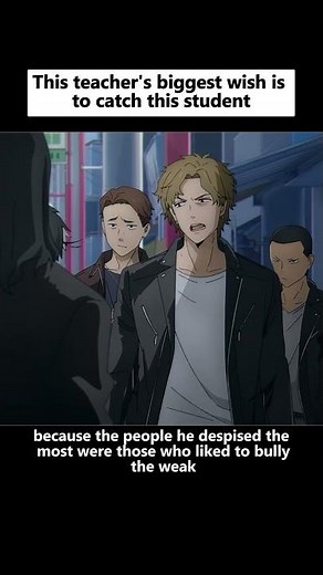 This man was born with hair that is half black and half white #anime #animeweeb #animeedit