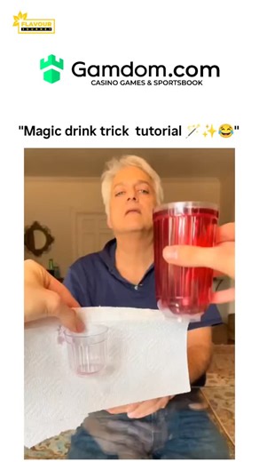 Flavour Journey on Instagram: "This X post shares a video tutorial for a classic vanishing liquid magic trick, where red-coloured water pours from one cup over a paper towel into another cup, appearing to transfer without wetting the paper, garnering over 1.2 million views and 385 replies within a day. The illusion works via a hidden layer of absorbent material, such as folded paper towels or sodium polyacrylate gel (used in nappies), lining the receiving cup to soak up the liquid instantly; pee