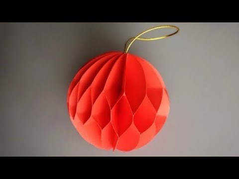 How to make a paper Honeycomb .