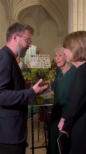 The King and Queen have joined a reception to showcase the positive impact of volunteering