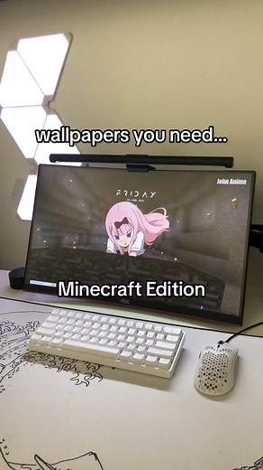 wallpapers you need | Minecraft Edition | #wallpaper #wallpaperengine #fyp #tech #techtok #gamingsetup