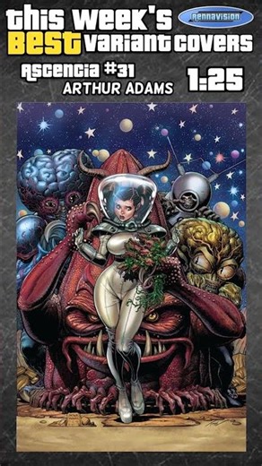 Top 5 Variant Comic Book Covers for the Week of Dec 24th, 2025