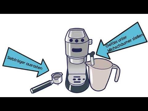 DeLonghi EC680 - so entkalken Sie Ihre Kaffeemaschine richtig! ☕
