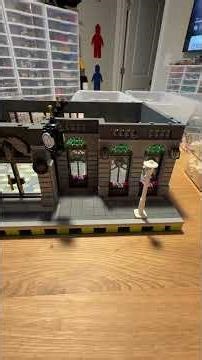 Part 1 of adding a double Brick Bank to the Lego city! #LEGO #legocity #legos #afol #legomodular