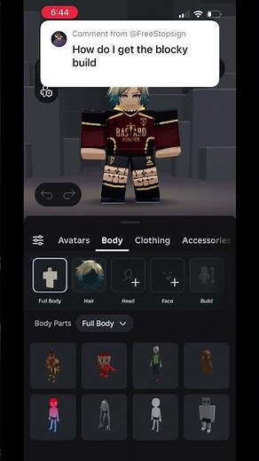 Blocky avatar tutorial
