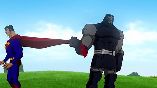 Darkseid Pulling Superman's Cape | Know Your Meme