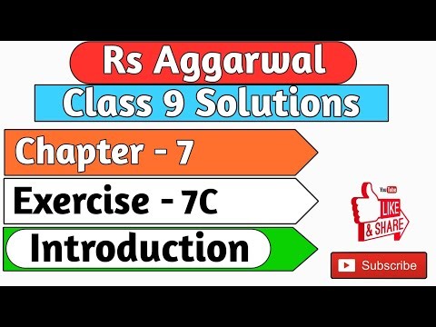 Rs Aggarwal Class 9 | Exercise 7c Introduction | Chapter 7 Lines and Angles | Md Sir Class 9
