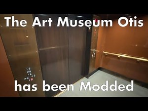 Modernized Otis Hydraulic Elevator at the St Louis Art Museum