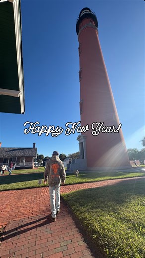 Happy New Year! 🎊 Start 2026 on a high note…literally! ponceinlet.org | Ponce Inlet Lighthouse