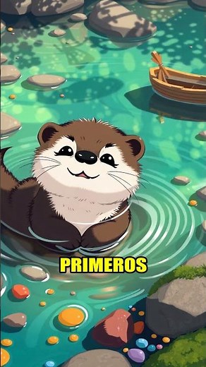 ¿Cómo controla esta nutria bebé el agua? 🦦