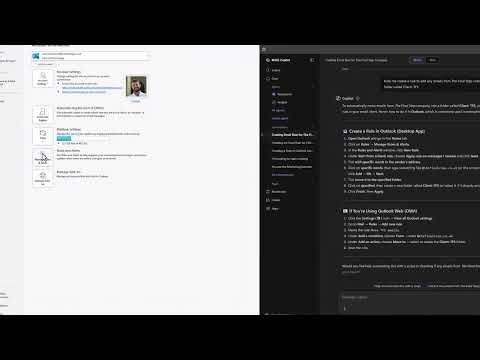 Using Microsoft Copilot to create Outlook rules and how to implement them