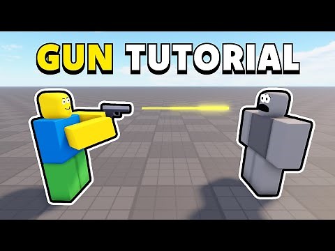 How To Create A Gun | Roblox Studio Tutorial