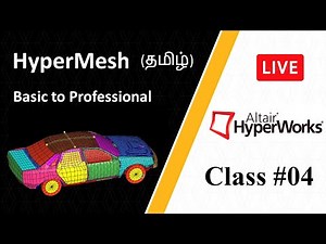 Nodes and Nodes Edits Panel | Lesson 04 | HyperMesh Tutorial Tamil
