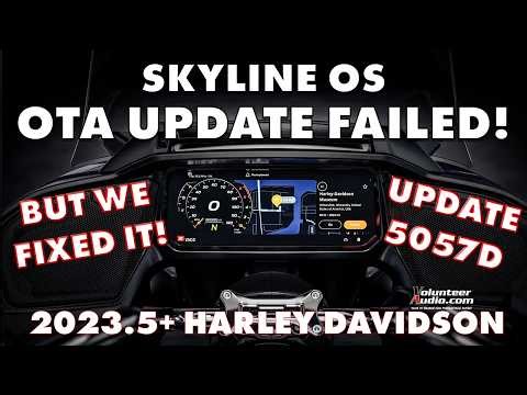 Skyline OS Infotainment System OTA Update Failed! How we were able to finish the update correctly!