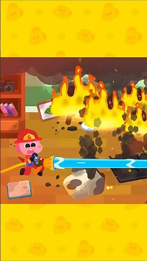 Firefighter Rescue Game! Save People in Danger!👨‍🚒 #shorts