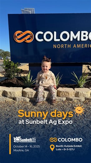 2.2K views · 35 reactions | Our participation is full of energy, great connections, and cutting-edge technology in the field!  It’s amazing to see producers’ interest and trust in Colombo equipment — built to deliver efficiency and performance in every harvest. ✨ #SunbeltAgExpo #ColomboNorthAmerica #ColomboExperience #AgricultureInnovation #PeanutHarvest #BeanHarvest #AmericanAgriculture | Colombo North America, Inc. | Facebook