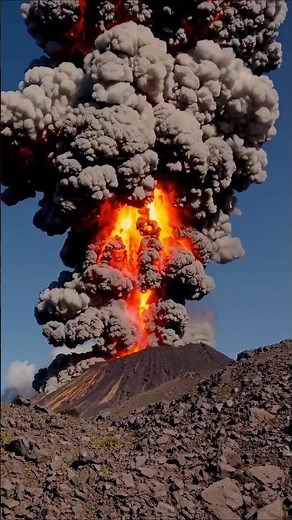 "Volcano Erupts After 12,000 Years! 🌋 | Ethiopia Volcano 2025"#Volcano #Shorts #YTShorts