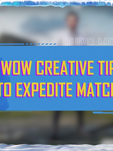 How to Speed Up Matchmaking in PUBG Mobile Creative Maps