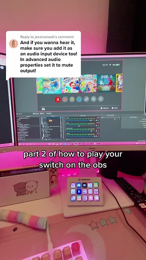 How to Hear Audio from Nintendo Switch on OBS for Pink Gaming Setup