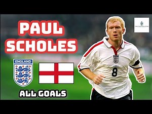 Paul Scholes | All 14 Goals for England