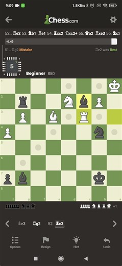 Chess :vs AI, Level 5, Beginner 850, Part-16 #chess #chessgames #games #checkmate