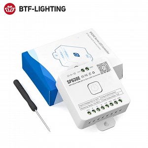 SP630E All In One LED Controller 5CH PWM SPI Pixels LED Light Strip WS2812B WS2811 SK6812 FCOB 5050 RGB RGBW CCT Music BT 5V-24V - AliExpress 39