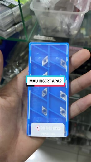 Jenis-jenis Insert Mesin Bubut dan Milling