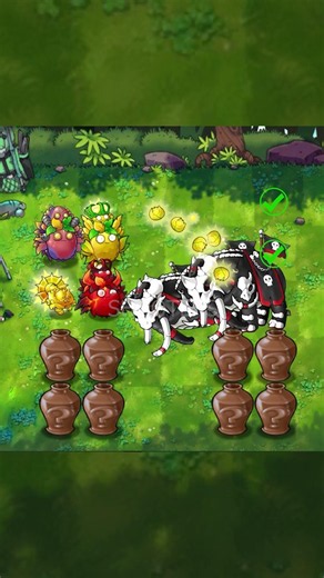 PvZ Fusion 3.7 - Ultimate Plant Teams Vs Two Giga War Elephant Zombies - P3 #shorts #pvz