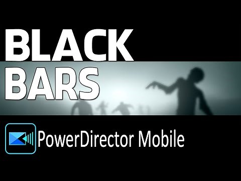 Cinematic Black Bars in 3 minutes | PowerDirector App