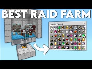 THE BEST 1.21 RAID FARM TUTORIAL In Minecraft Bedrock