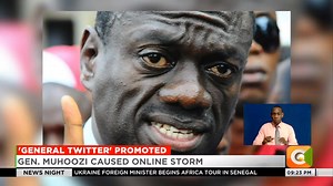 319K views · 10K reactions | 'General Twitter' promoted: UG President moves son from UPDF command. Museveni promotes son Muhoozi to full general. Gen. Muhoozi caused online storm #NewsNight Waihiga Mwaura | Citizen TV Kenya | Facebook