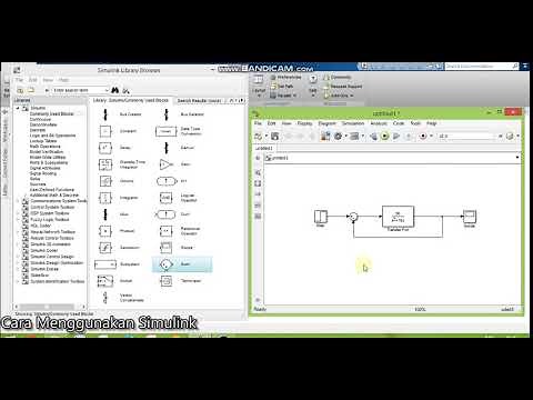 Tutorial Sistem Kontrol menggunakan Simulink - MATLAB