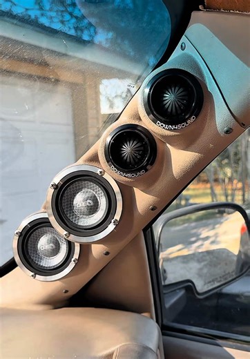 Over the weekend we saw @banginwitmyka install a set of our GMT800 Dual 3.5” Dual Tweeter A Pillar pods loaded up with D4S components. @Anthony The Bangin Bro shared the process on what goes into the entire install via YouTube. They turned out awesome! - Why choose Custom Speaker Pods? 🤔 ✅ More Speaker mounting points ✅ Easy Install without Glue, Fiberglass or Bondo ✅ Pods always in stock with Multiple Finishes ✅ Family Owned & Made In the USA Upgrade your sound — DM us for current promotions #