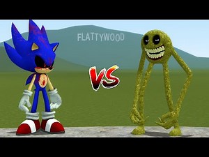 NEW SONIC.EXE VS NEW ROBLOX INNYUME SMILEY'S STYLIZED NEXTBOT in Garry's Mod!