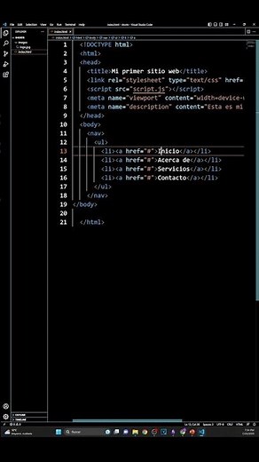 ¿Cómo Crear una Barra de Navegación Efectiva en HTML?