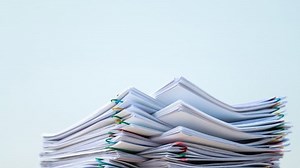 Stack Overload Document Paper Colorful Paperclip Stock Footage Video (100% Royalty-free) 1037308499 | Shutterstock