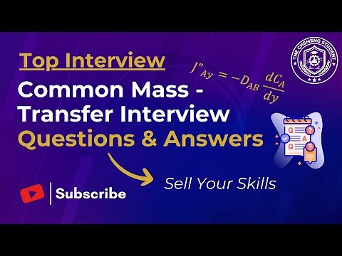 Top Mass Transfer Interview Questions & Answers | Learn To Stand Out