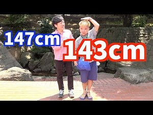 I collaborated with a YouTuber who is 143cm tall!