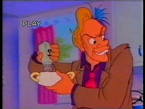 A scene from Alvin and the Chipmunks (1983) Season 7 Episode 8b "Shaking the Family Tree"