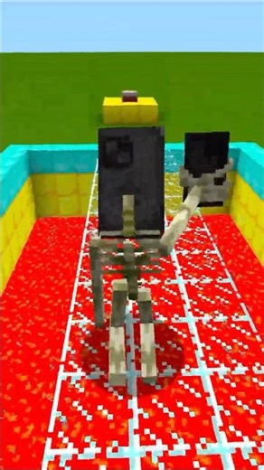 👾 Pot Hotspot vs Falling bridge #minecraft #brainrot #italianbrainrot #memes