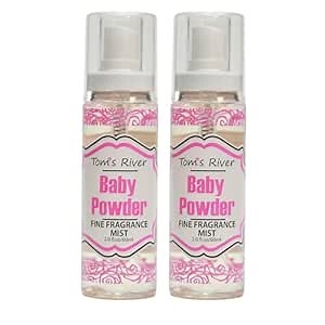 Infinix Baby Fresh Powder Fine Fragrance Mist - 2 fl oz/60ml - Pack of 2, Body Spray for Women, Gentle and Long Lasting Perfume for Men & Women, For Daily Use