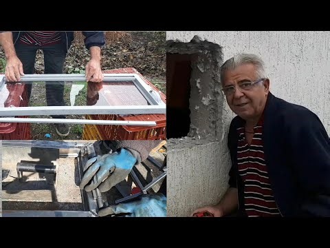 Παράθυρα χαμηλού κόστους κατασκευή Windows low cost construction