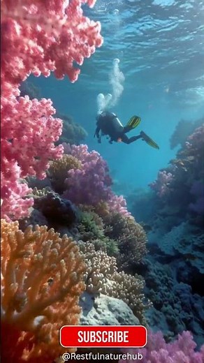 Peaceful Deep Sea Diving 🫧 | Relaxing Ocean Life