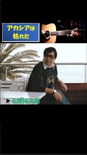 アカシヤは枯れた・石原裕次郎【60代70代厳選】「フォークや歌謡曲のヒット音楽」のトリガー効果で脳が若返る！思い出アルバム #shorts #石原裕次郎