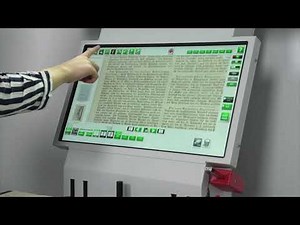 book2net Kiosk Public A2 Self Service Scanner