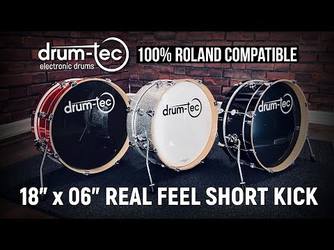 The Best SMALL Electronic BASS DRUM With ACOUSTIC Design? | diabolo 18" Short Kick E-Bass Drum