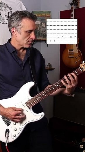 Rock’n me baby by the Steve Miller band rocks the blues shuffle riff #shorts